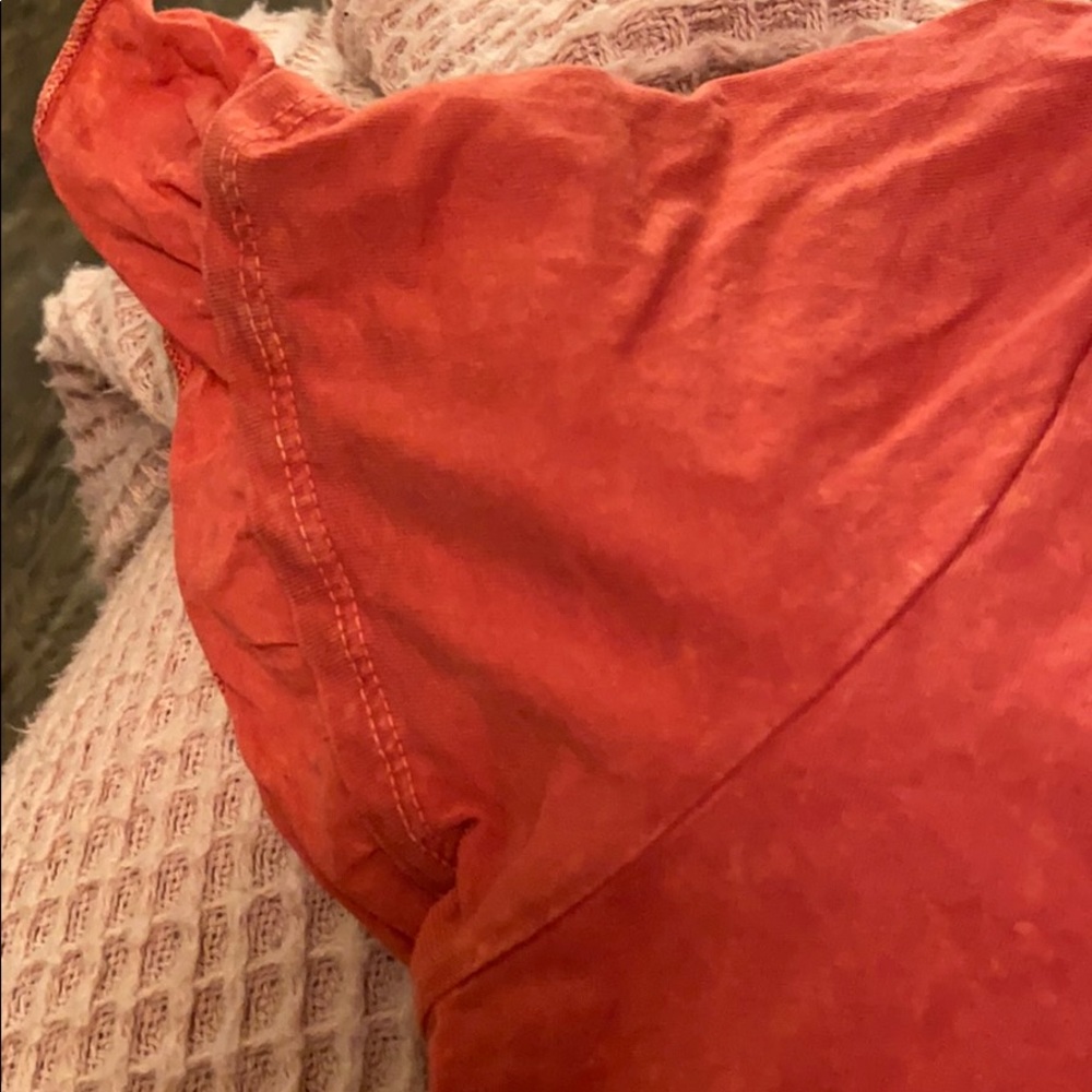 Red Ruffle Top - Picture 2 of 2